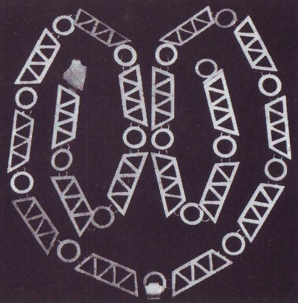 Design of Chain - Mayoress Badge